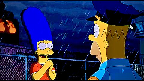 THE SIMPSONS MARGE - IN JAIL