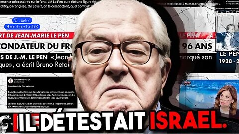 Quand Jean-Marie Le Pen détruisait Israël !!!