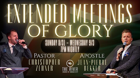Sunday Main Event PM | Miracle Crusade Extended - Apostle Jean-Pierre Bekker | 08.31.25