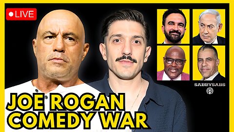 JOE ROGAN COMEDY WAR, ZOHRAN SOARS, AIPAC FUNDRAISING SCHEME, PASTOR SHAMED, LARRY SHARPE JOINS