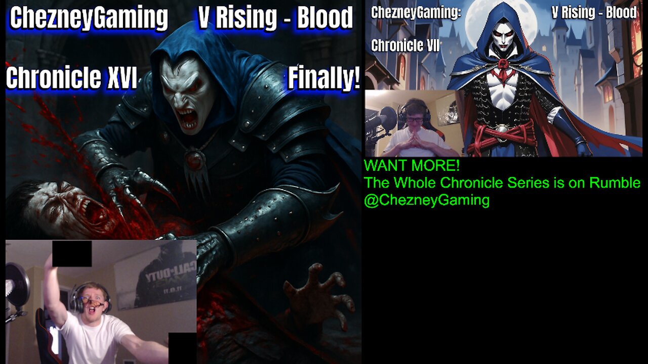 hezneyGaming: V Rising - Blood Chronicle XVI: Season Finally, Dracula’s Done, Rage Hits Hard!