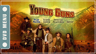 Young Guns - DVD Menu