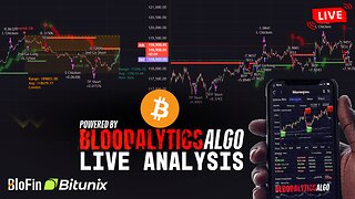 [LIVE] Another BITCOIN Breakout In Play? | Bloodalytics Live Trades