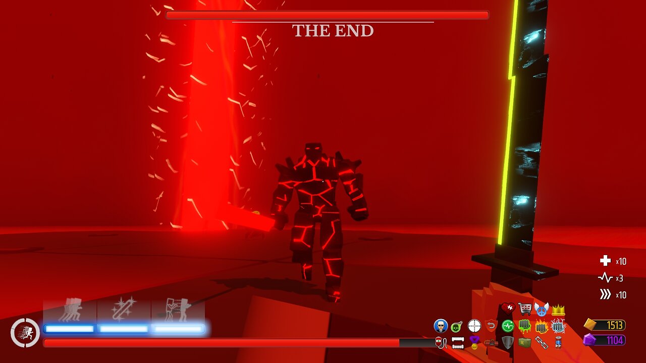 Playing Paint The Town Red trying to get to the Trickster boss part 3 - (No Commentary).