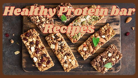 Healthy Protein Bar Recipes You Can Make in 5 Minutes!