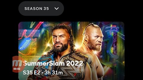 WWE Summerslam 2022