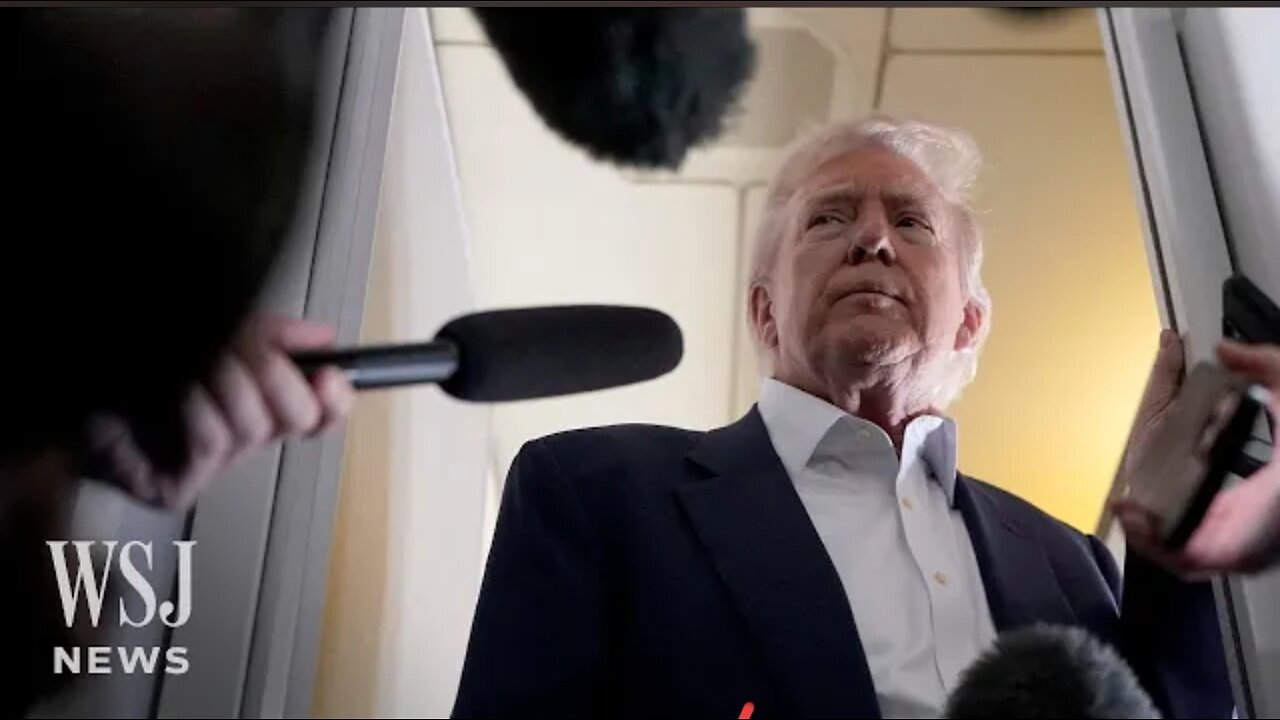 Trump: Won't Unilaterally Drop China Tariffs Without Something 'Substantial' | WSJ News