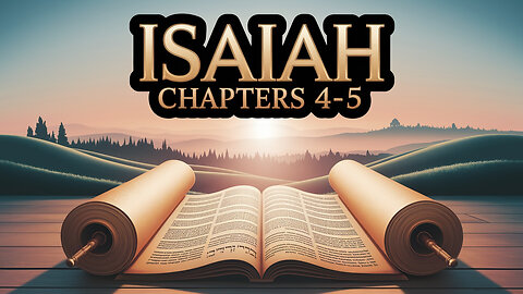 Isaiah 4&5: Israel – The Powerful EXAMPLE!