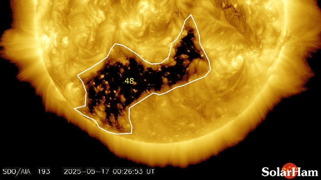 Tornadoes Rip Through Heartland - Moderate (G2) Geomagnetic Storm in Progress - Massive Coronal Hole