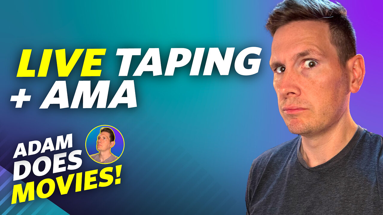 Movie News Live Taping! + AMA - LIVE!