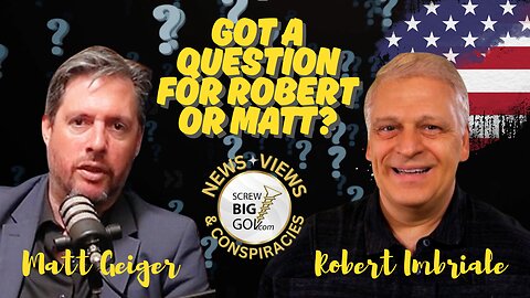 🔥 Ask Robert Imbriale & Matt Geiger anything