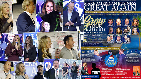 Clay Clark | Putting It All Together + How to Implement + Clay Clark's Proven Process, Success Systems & Budgeting 101 from December 4-5 2025 ThrivetimeShow.com Business Conference (Featuring 7 Success Stories)