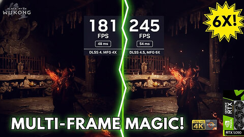 NVIDIA DLSS 4.5 Test | Cyberpunk 2077 | Black Myth Wukong 4K