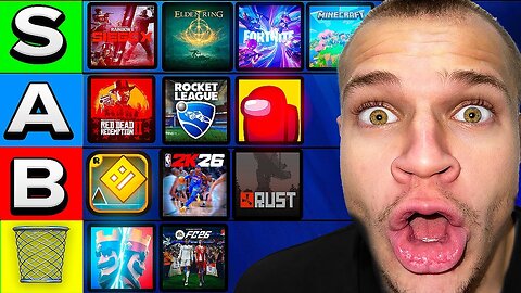 Jynxzi Ranks EVERY Video Game He's Played!