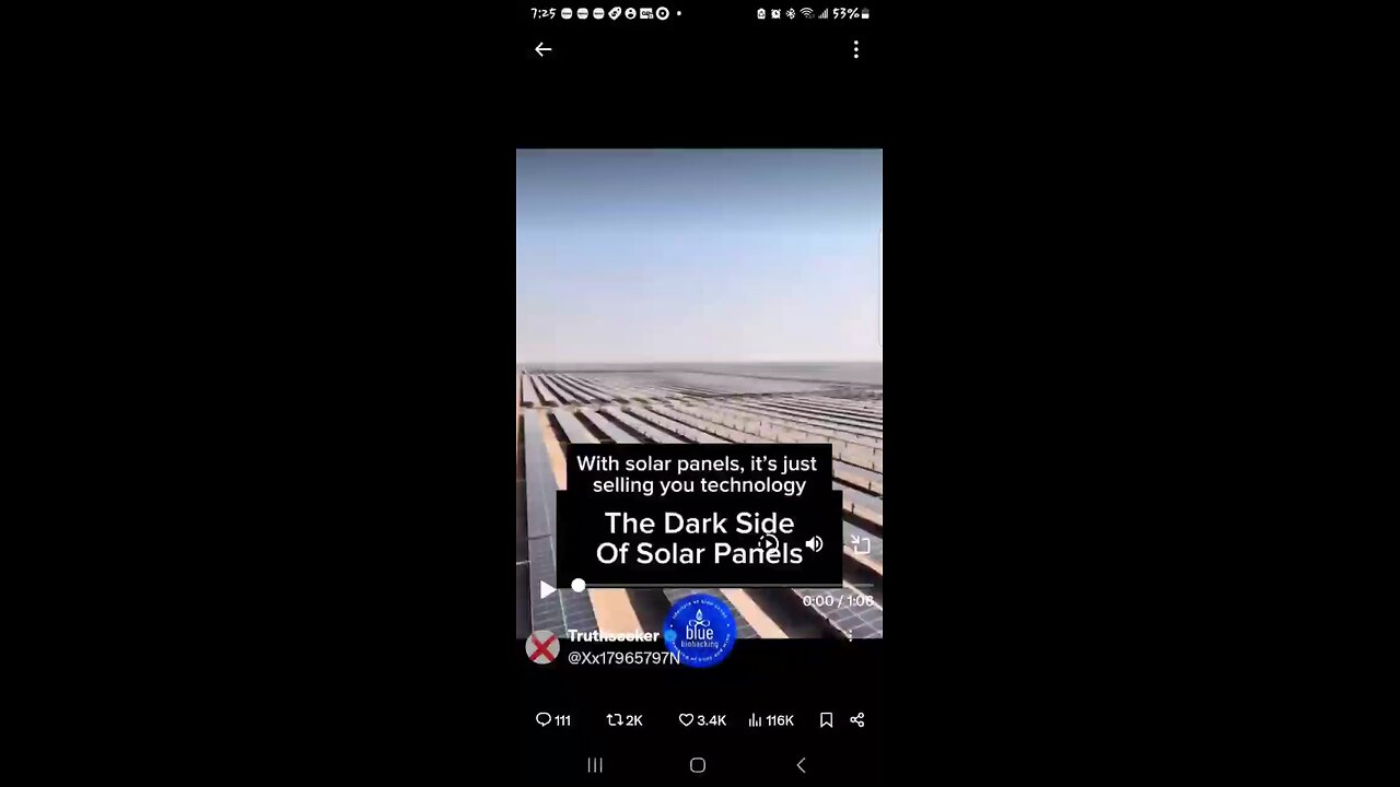 Dark Side Of Solar Panels