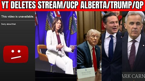 UCP Alberta, Questions Period, YT Deletes Stream + MORE