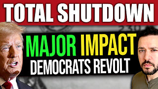 Government Shutdown IMMINENT! Dems REVOLT… Millions of Americans IMPACTED