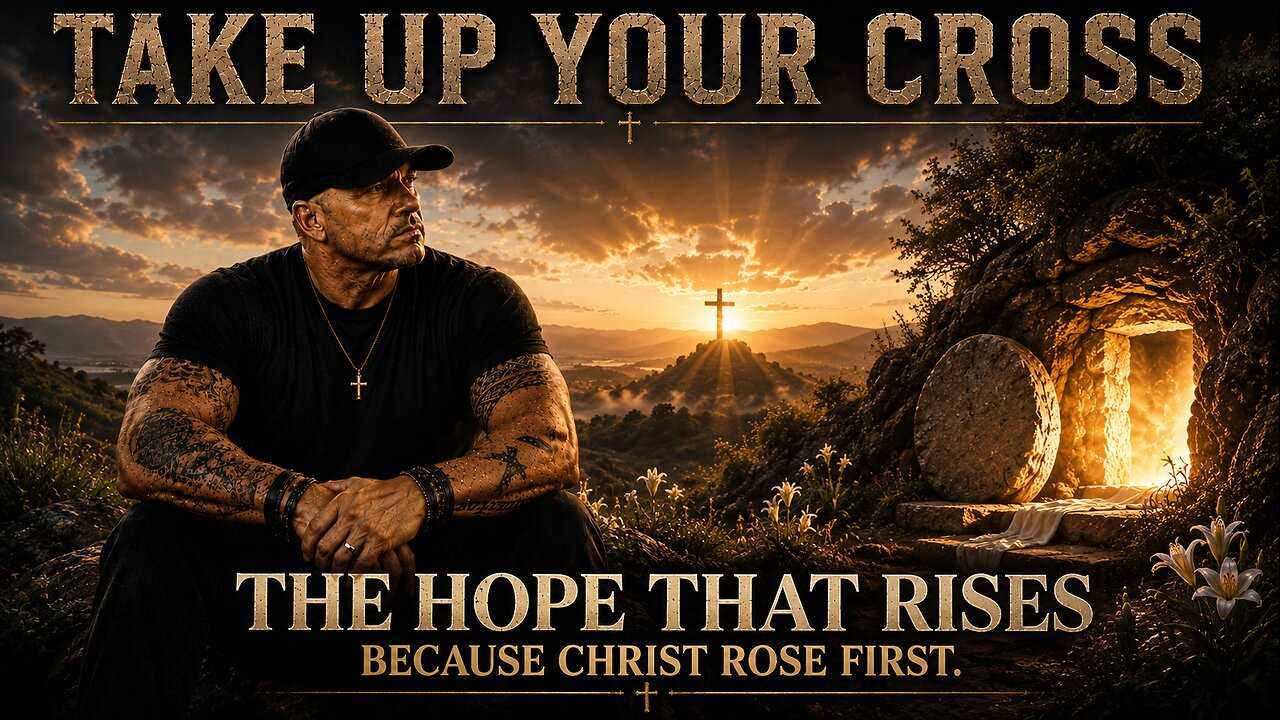 TAKE UP YOUR CROSS- The Hope That Rises Because CHRIST Rose First