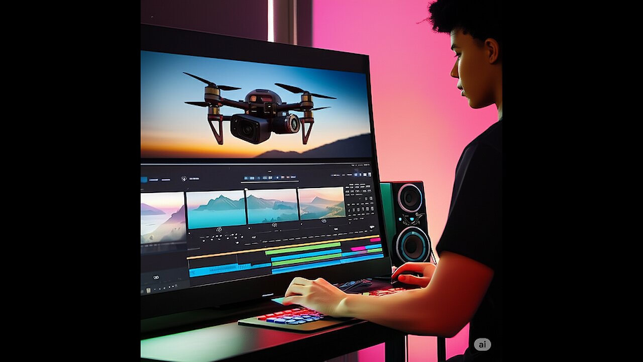 Trying Something New, Just Chatting While Editing New Drone Flight Video
