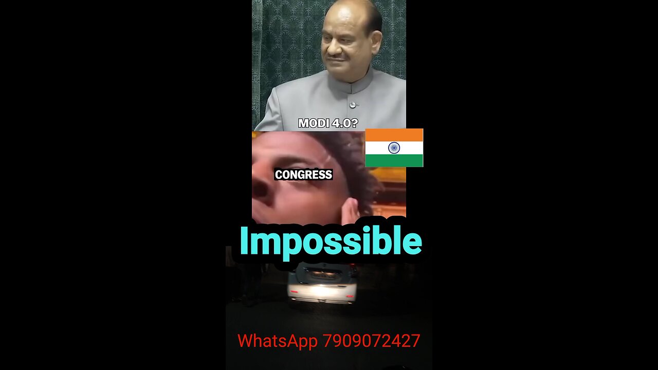 modi 4.0 is not possible love Congress like Congress #rahulgandhi #congress #bjp #india #narendra