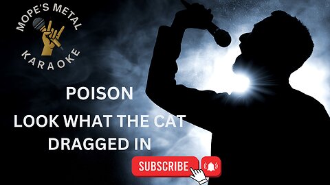 Poison - Look What The Cat Dragged In Karaoke