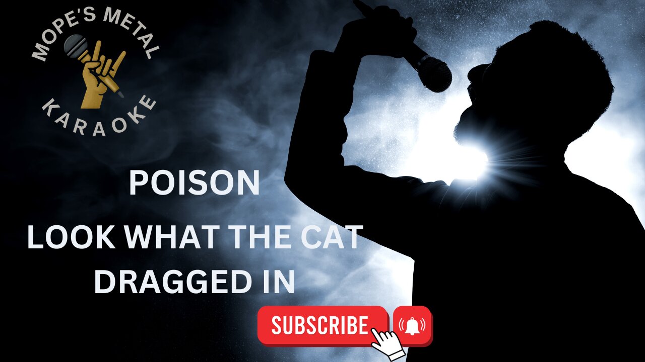 Poison - Look What The Cat Dragged In Karaoke