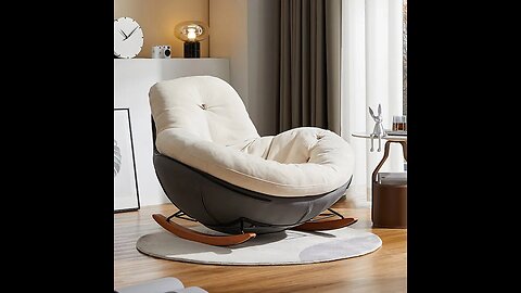 Cloud Comfort Nordic Rocking Chair