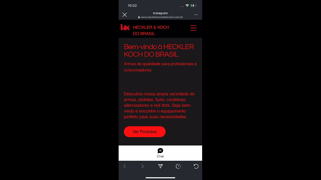 NOSSO SITE WWW.HECKLERKOCHDOBRASIL.COM.BR