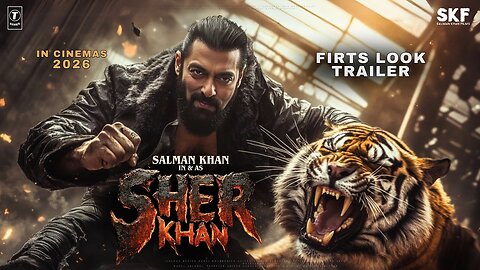 SHER KHAN - First Look Trailer | Salman Khan | Atlee Film | Amitabh B. | Kamal H. | A.R. Murugadoss