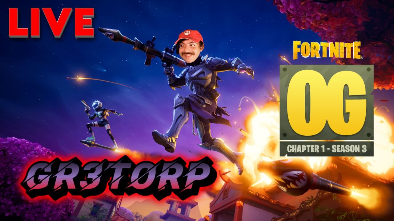 🔴LIVE - GR3TORP - FORTNITE UNREAL GRIND