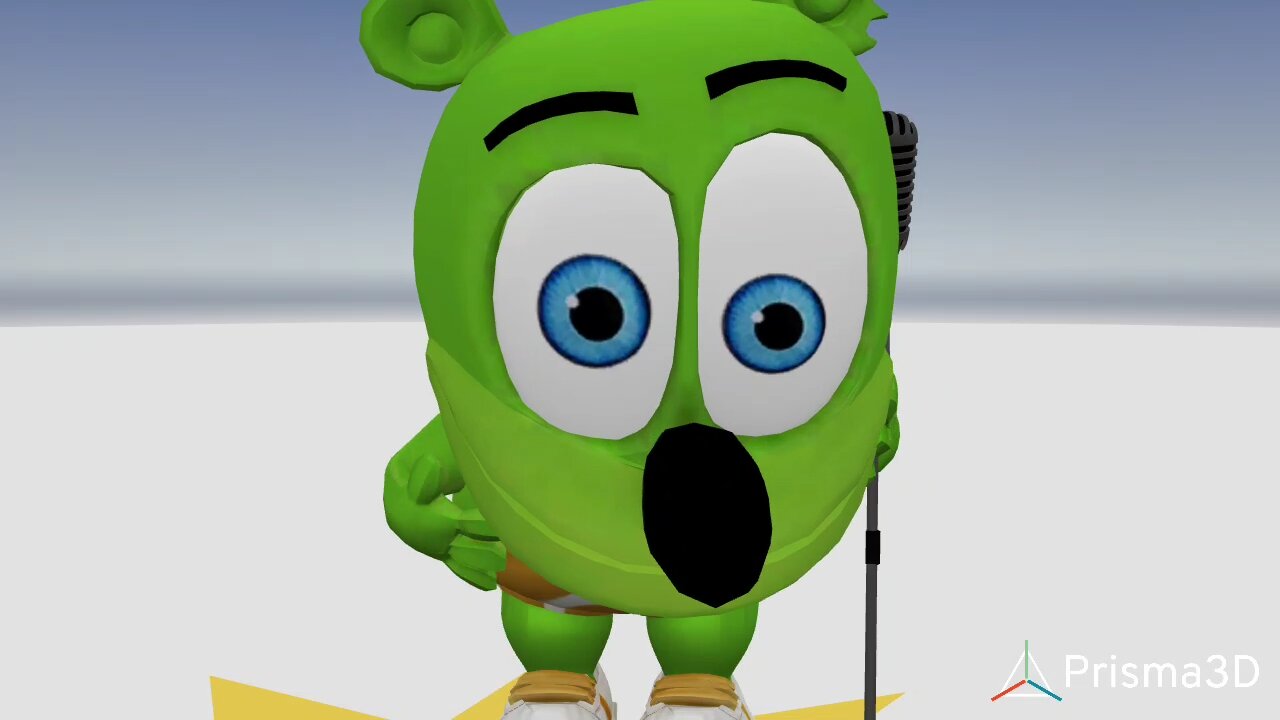 Gummibär spinning (test animation)