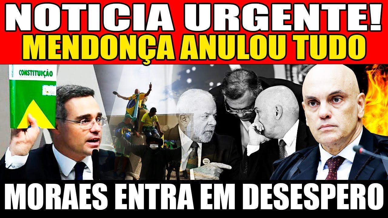 urgente!! PRISÃO DE GRAVIDA PELO 8/1! MENDONÇA ANULOU TUDO! STF PODE SER DISSOLVIDO!!