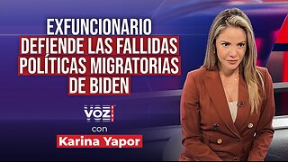 Exfuncionario defiende las fallidas políticas migratorias de Biden y crítica a Trump