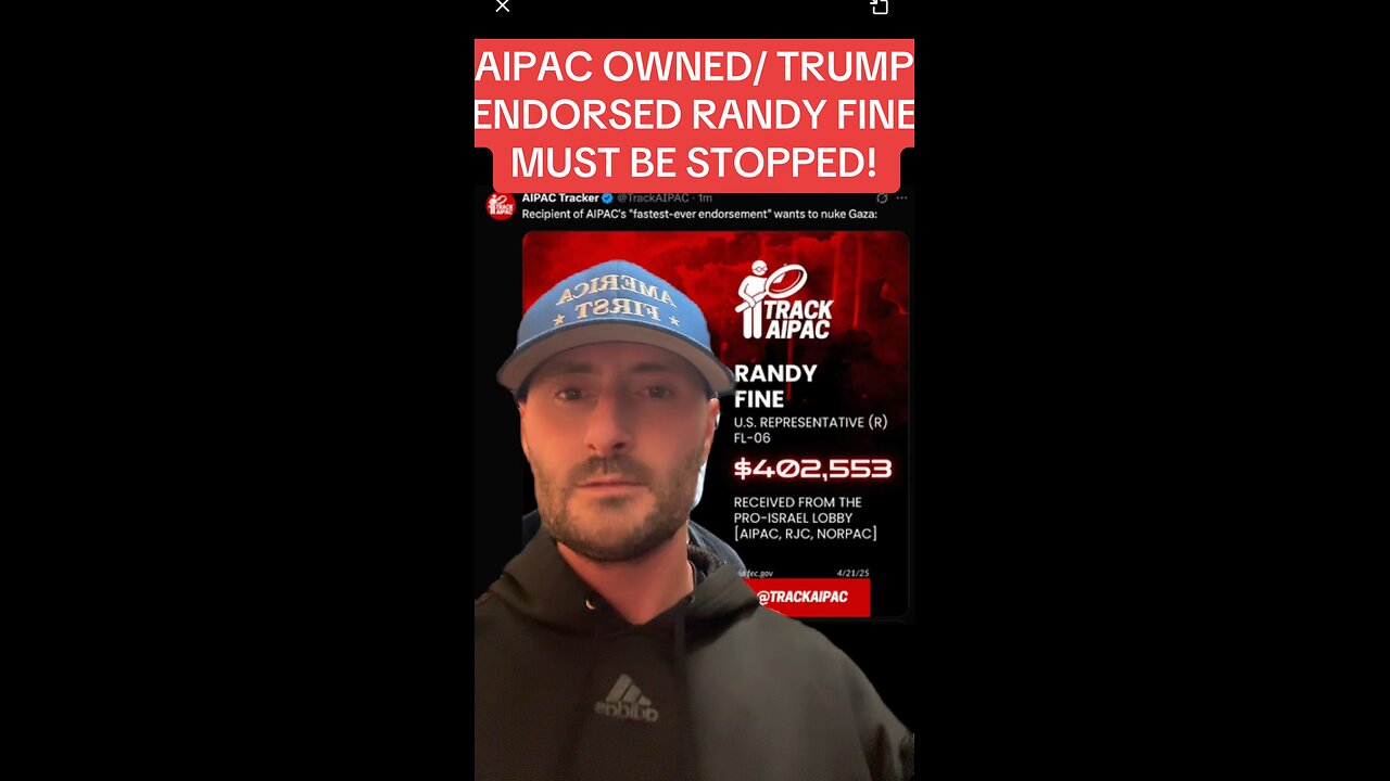 AIPAC owned RANDY FINE!