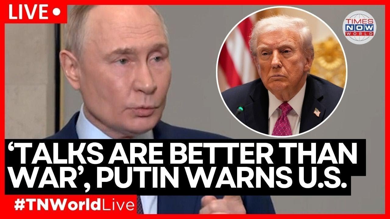 PUTIN PRESSER LIVE | “We Won’t Be Intimidated” — Moscow Warns U.S. After Trump’s Oil Sanctions