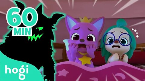 Boom! 😭 Monsters in the Dark and More | Halloween Songs for Kids | Hogi Halloween