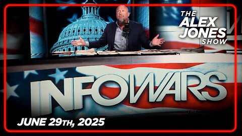 THE ALEX JONES SHOW - 6/29/2025: Total Insanity Alert! Top Iranian Mullah Issues Death Fatwa Against Trump/America! This Is A Religious Call To Action For Muslims To Attack & A Declaration Of War!