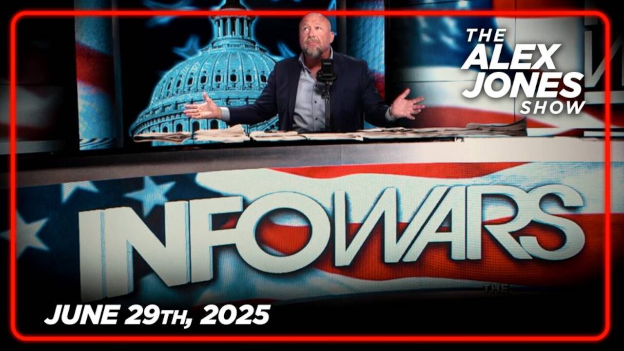 THE ALEX JONES SHOW - 6/29/2025: Total Insanity Alert! Top Iranian Mullah Issues Death Fatwa Against Trump/America! This Is A Religious Call To Action For Muslims To Attack & A Declaration Of War!