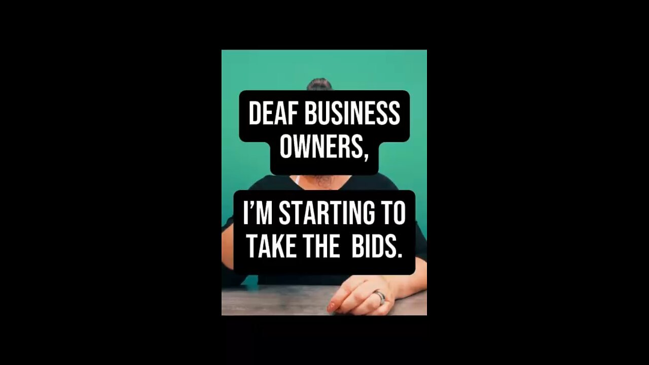 Deaf Business Owners? 🤔