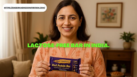 Buy The Best Lactose-Free Protein Bar in India.