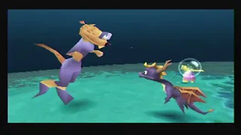 Spyro 2 Ripto's Rage Defeating Crush and Exploring Autumn Plains