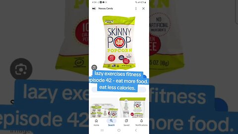 Lazy Exercises Fitness: Episode 42 - Eat more food. Eat less calories
