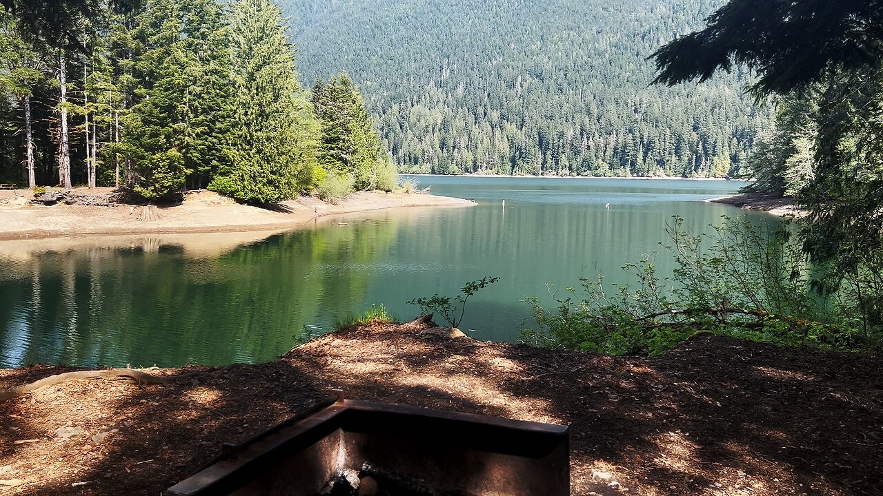 (4K UHD) 3 LARGE GROUP CAMPSITES @ Horseshoe Cove Campground! | Baker Lake | Mt. Baker-Snoqualmie NF