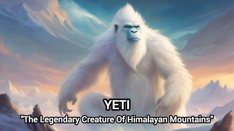 Yeti : The Abominable Snowman!
