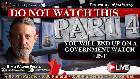 Part 4: DO NOT WATCH THIS YOU WILL END UP ON A GOVERNMENT WATCH LIST
