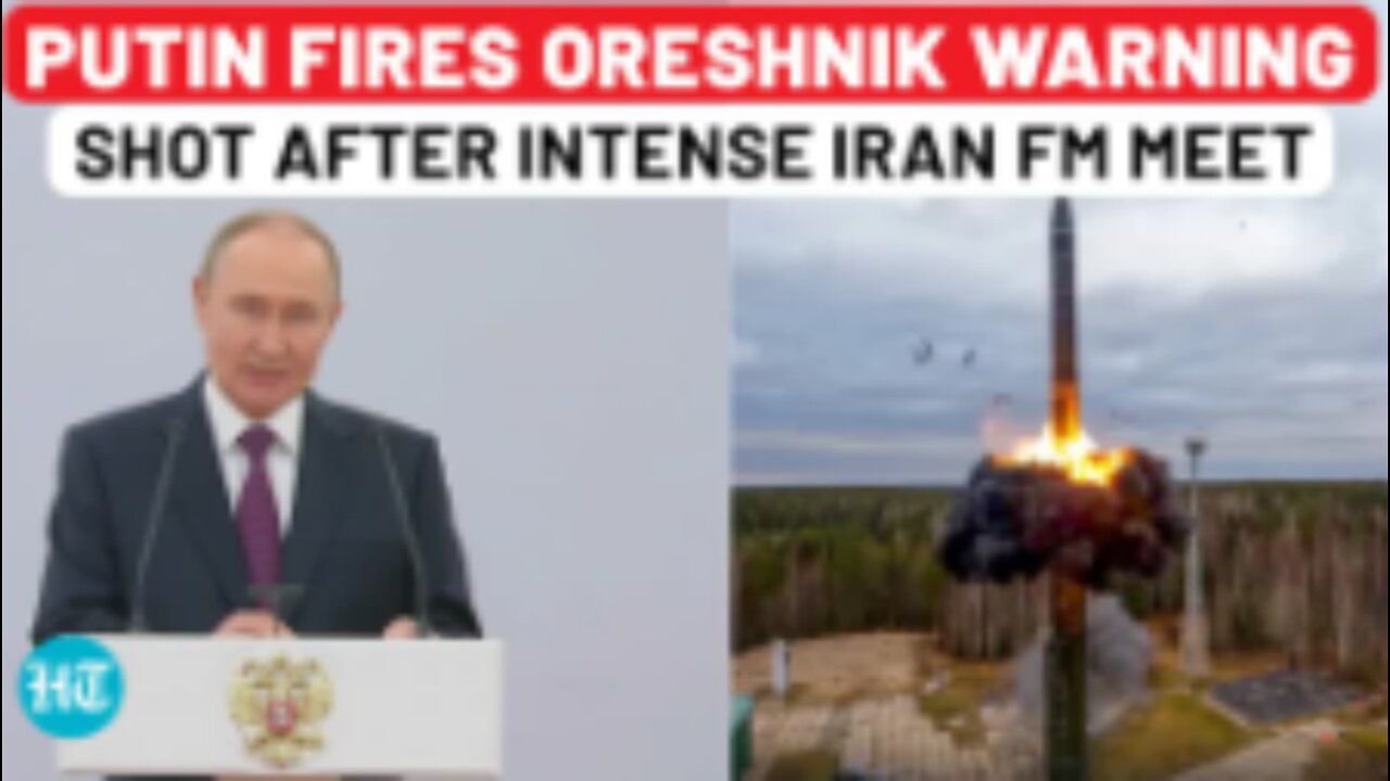 Coming Soon To A City Near You - Oreshnik And Kalinka