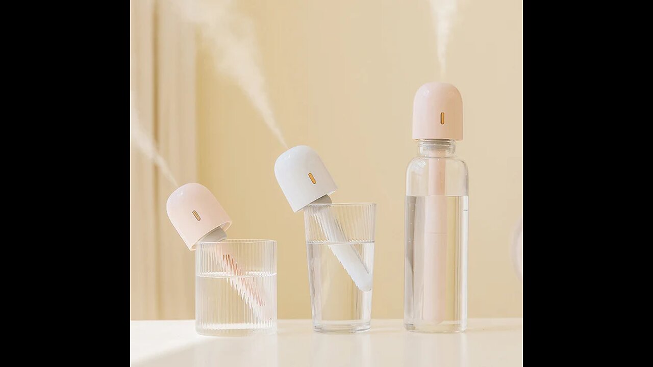 No Limitation USB Mini Portable Wireless Humidifier with Cool Mist & Separable Design