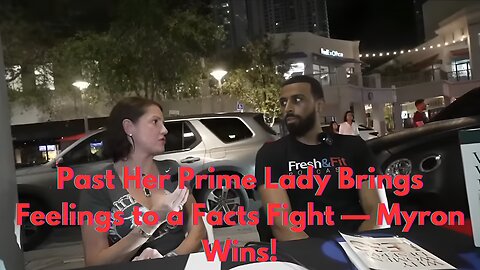 Watch What Happens When Myron Brings Facts to the Street!