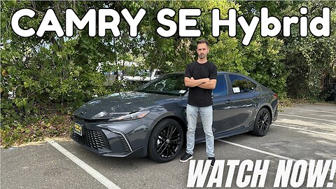 2025 Toyota Camry SE Hybrid in-Depth review!