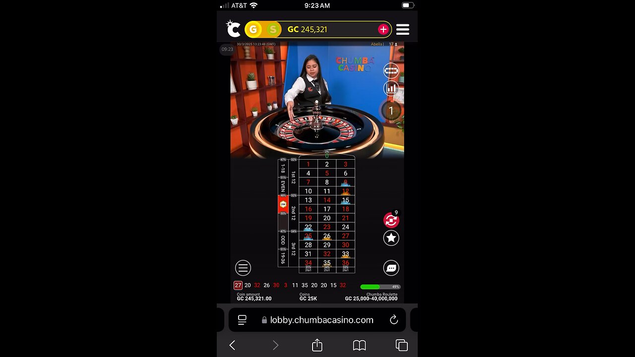 Chef Boy R Dizzy VLOG: @ChumbaCasino #Roulette ⚫️🟢🔴